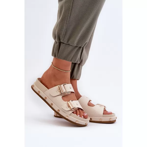  Ženski čevlji BIG STAR NN274083 BEIGE Big Star Shoes 