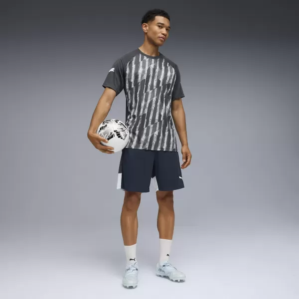  Moška funkcionalna majica PUMA INDIVIDUALLIGA GRAPH JERSEY 660578_02 MINERAL KOBALT/PARNO SIVA 