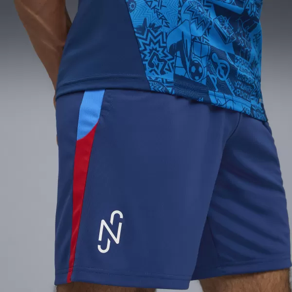  Moške kratke hlače PUMA NEYMAR JR PLAYMAKER TRGSHORT 660316-10 BLAZING BLUE/ GOREČE MODRA/PUMA BELA/ULTRA 