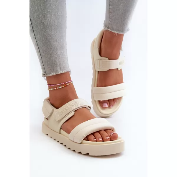 Ženski čevlji BIG STAR NN274751 BEIGE Big Star Shoes 
