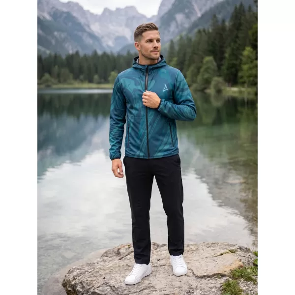  Moška vrhunska softshell jakna ALTISPORT VOJ/ALM072JACK01 KEROZIN 