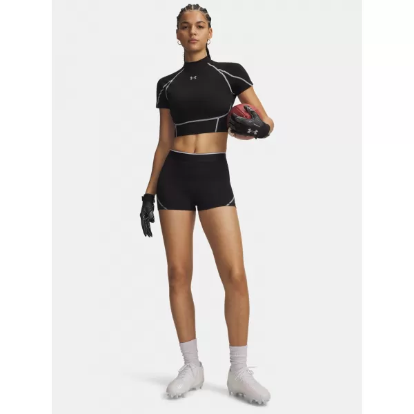  Ženske kratke hlače UNDER ARMOUR HEATGEAR ELITE SHORTY 6015371-008 ČRNA 