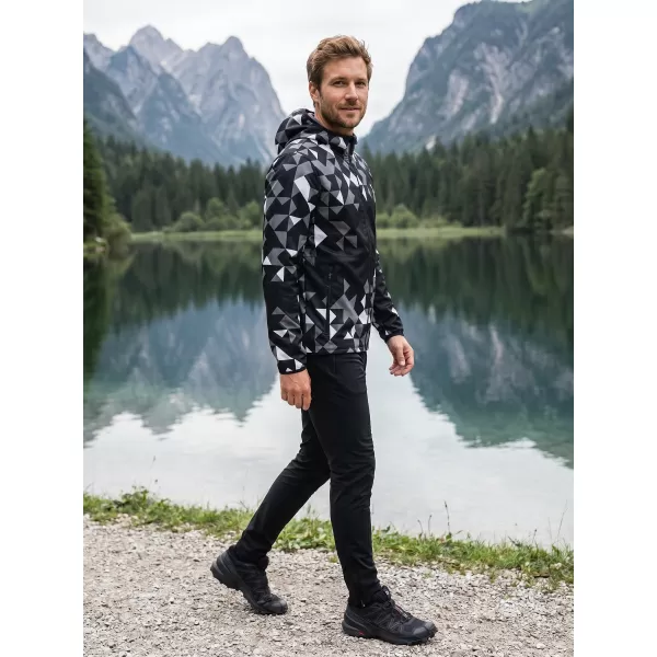  Moška vrhunska softshell jakna ALTISPORT VOJ/ALM108JACK01 ČRNA 