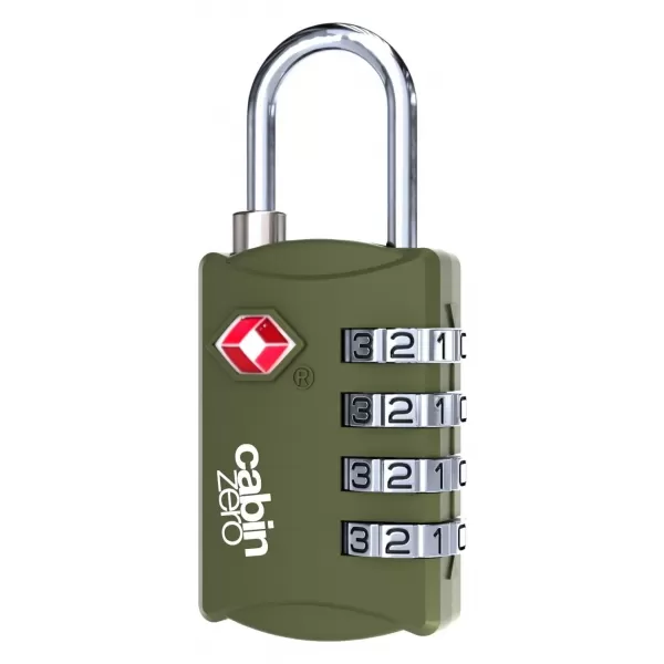  Zaklepanje CABINZERO TSA Travel Lock GRUZIJSKI KAKI 