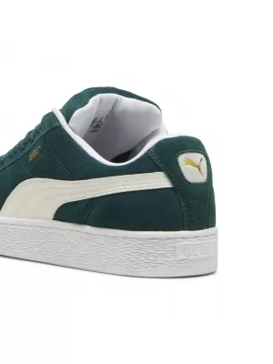 Škornji PUMA SUEDE XL 395205_21 TEMNO MIRTA/TOPLO BELA