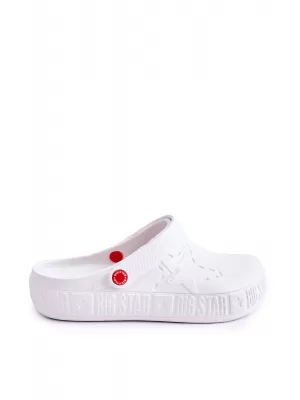Moški natikači BIG STAR II175003 WHITE Big Star Shoes