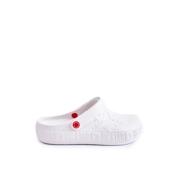  Moški natikači BIG STAR II175003 WHITE Big Star Shoes 