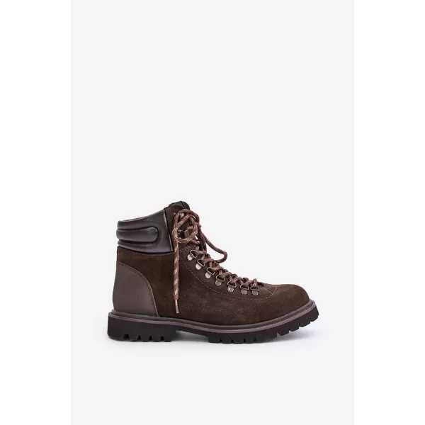  Moški čevlji BIG STAR OO174644 BROWN/BEIGE Big Star Shoes 