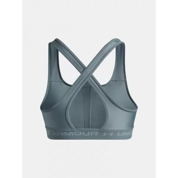  Ženski nedrček UNDER ARMOUR CROSSBACK MID BRA 1361034-587 MODRA 