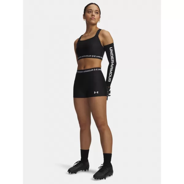  Ženske kratke hlače HEATGEAR SHORTY 6010725-008 ČRNE Under Armour 