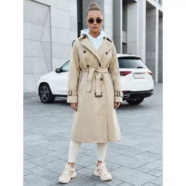  Ženski plašč DSTREET TY5353 BEŽ 