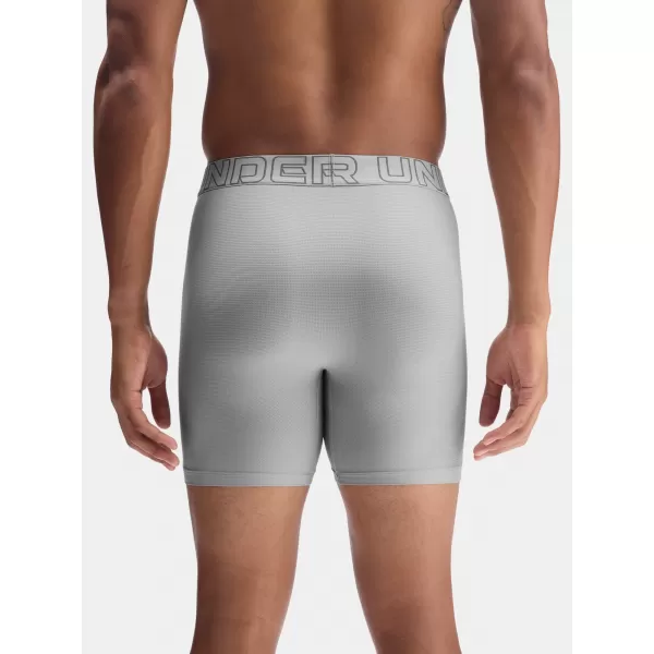  Moške boksarice UNDER ARMOUR UA PERFORMANCE TECH MESH - SOLID 6IN - 1383884-069 TITAN 