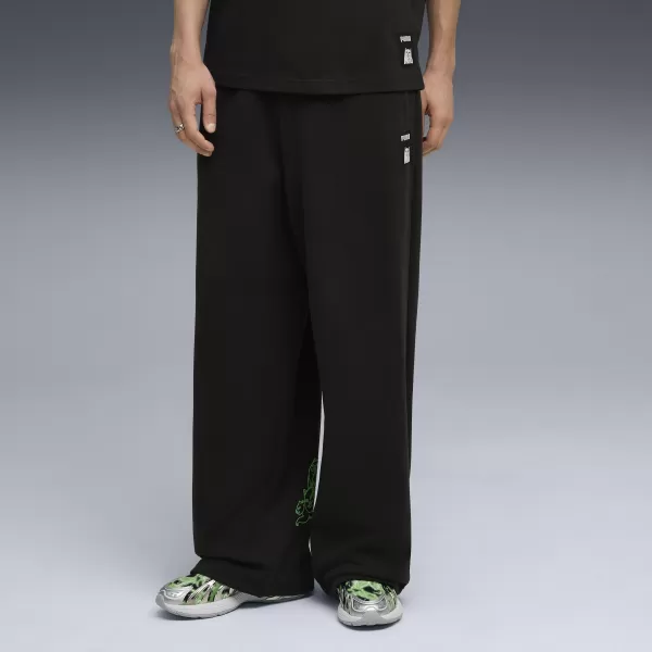  Moške hlače PUMA X RIPNDIP SWEATPANTS 632416-01 ČRNA PUMA 