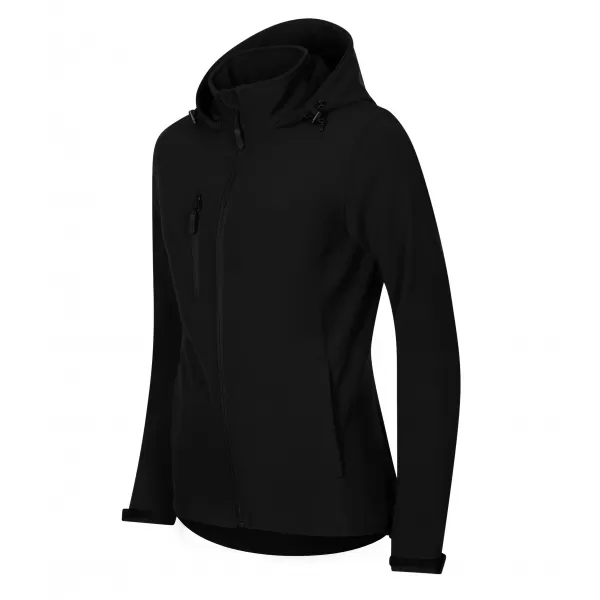  Ženska softshell jakna ALTISPORT NoPrint NP/ALW945 ČRNA 