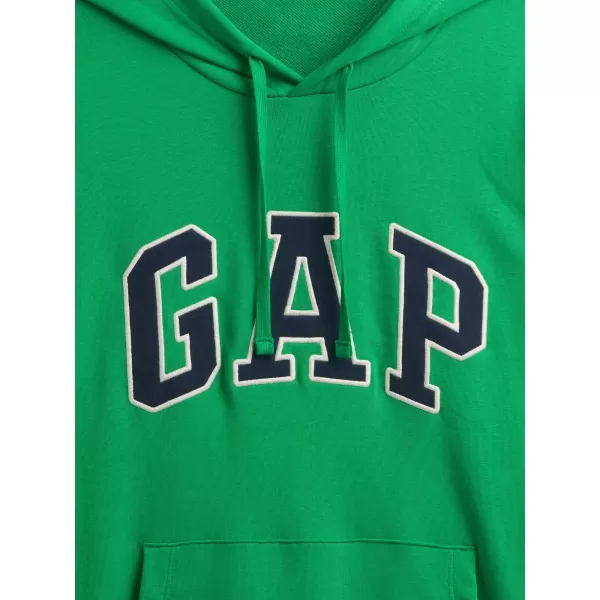  Moški pulover GAP FRENCH TERRY PULLOVER LOGO HOODIE 868460-09 GALANTNO ZELENA 
