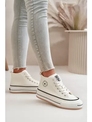 Ženske superge BIG STAR OO274061 WHITE Big Star Shoes