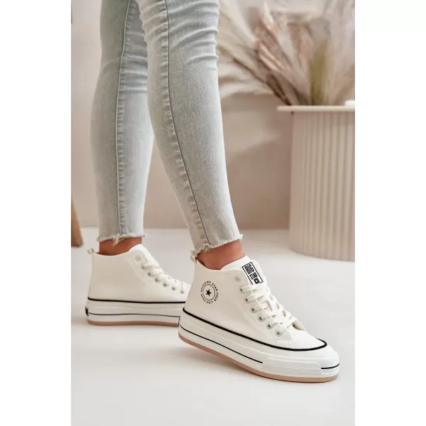  Ženske superge BIG STAR OO274061 WHITE Big Star Shoes 