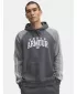Moški pulover UNDER ARMOUR UA RIVAL FLC CB HOOD 6003958-025 SIVA