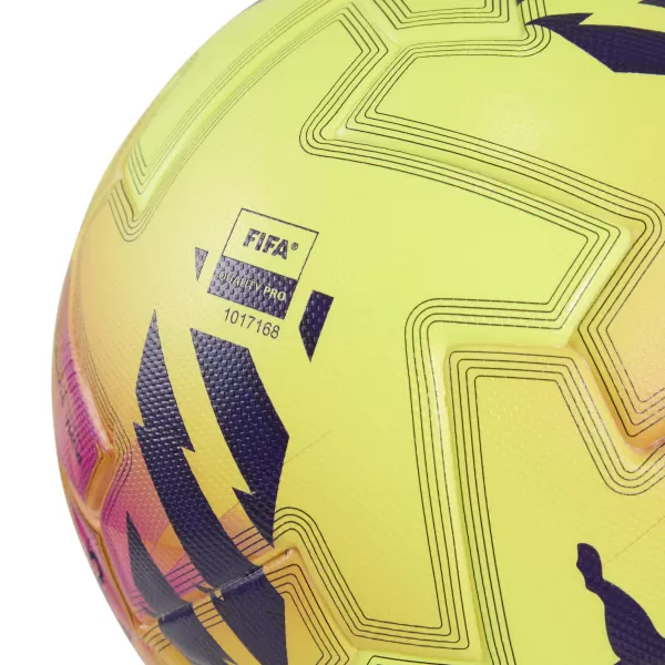  Match Ball PUMA PRO PL LIGHTS (FIFA PRO) 084708-01 FLUO RUMENA/VEČBARVNA 