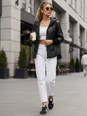 Ženska jakna DSTREET TY5559 ČRNA