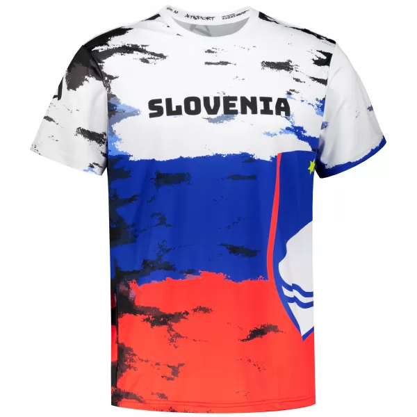  Moška vrhunska majica s kratkimi rokavi ALTISPORT VOJ/ALM036SI/TR01 SLOVENIJA 