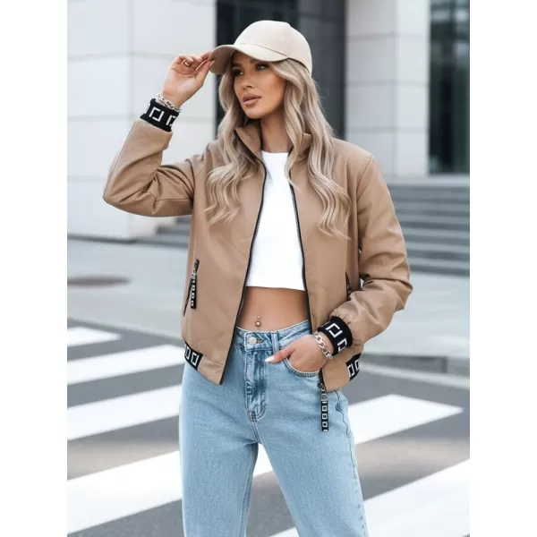  Ženska jakna DSTREET TY3764 BEŽ 