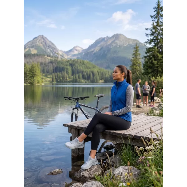 Ženski softshell telovnik ALTISPORT NoPrint NP/ALW965 KRALJEVSKO MODRA 