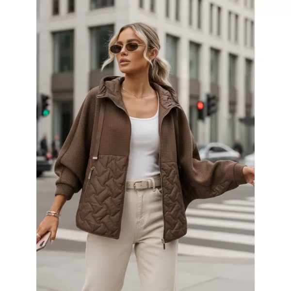  Ženska jakna DSTREET TY5593 RJAVA 