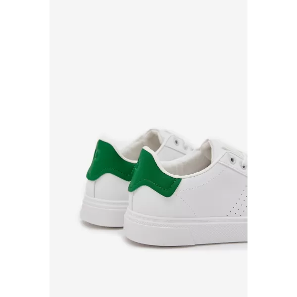  Moški čevlji BIG STAR OO174116 WHITE/GREEN Big Star Shoes 