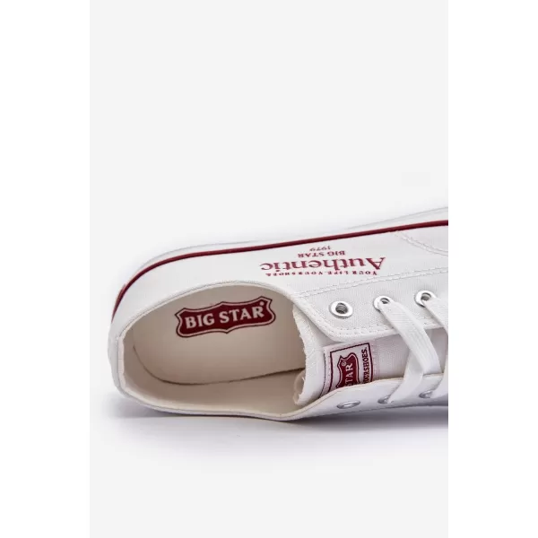  Moške superge BIG STAR NN174006 WHITE Big Star Shoes 