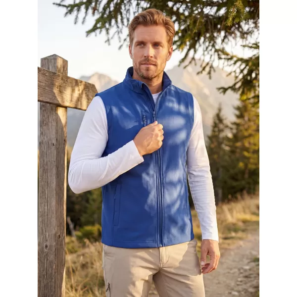  Moški softshell telovnik ALTISPORT NoPrint NP/ALM865 KRALJEVSKO MODRA 