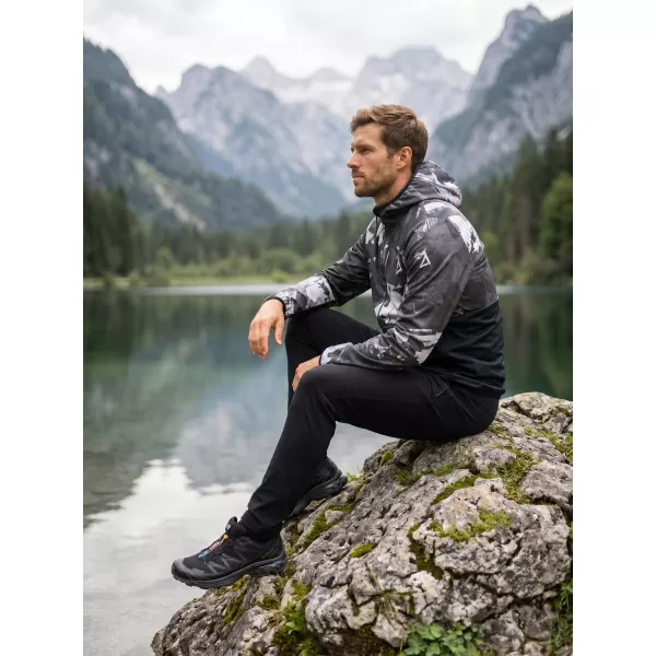  Moška vrhunska softshell jakna ALTISPORT VOJ/ALM125JACK01 MASKA/ČRN 