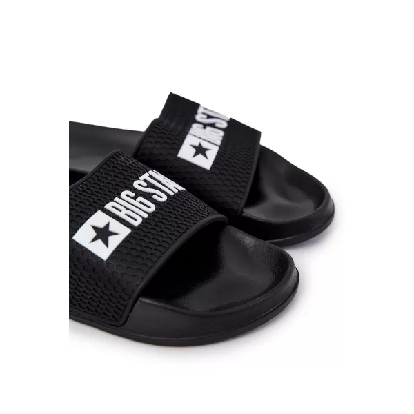  Moški natikači BIG STAR JJ174505 BLACK Big Star Shoes 