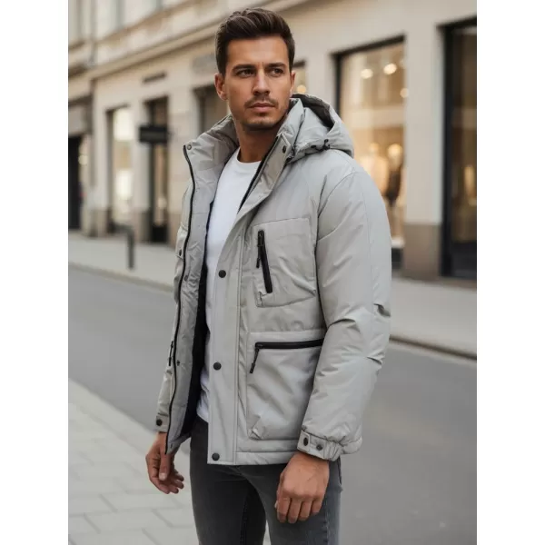  Moška jakna DSTREET TX5107 BELA 