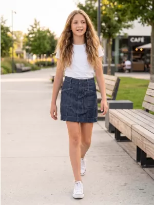 Dekliško krilo SAM 73 GZ 501 TEMEN DENIM