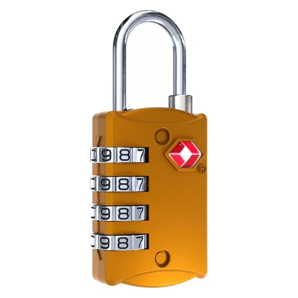  Zaklepanje CABINZERO TSA Travel Lock POMARANČNI HLAD 