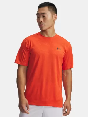 Moška majica s kratkimi rokavi UNDER ARMOUR UA TECH VENT JACQUARD SS 1377052-844 ORANŽNA