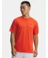 Moška majica s kratkimi rokavi UNDER ARMOUR UA TECH VENT JACQUARD SS 1377052-844 ORANŽNA