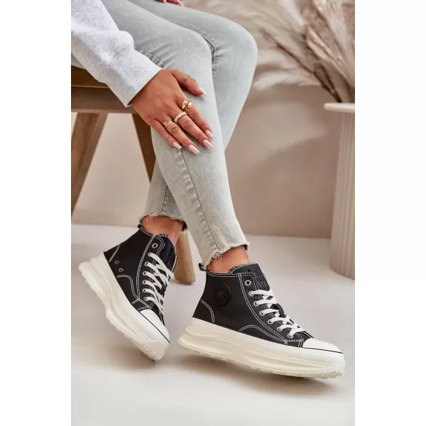  Ženske superge BIG STAR OO274068 BLACK Big Star Shoes 