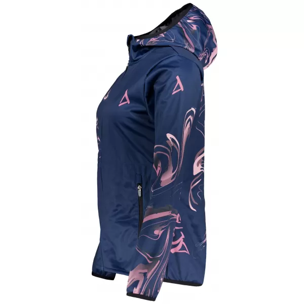  Ženska vrhunska softshell jakna ALTISPORT VOJ/ALW064JACK01 MODRO ROZA 