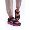 Ženske sandale LEE COOPER LCW-24-05-2753L MORNARICA/FUKSIJA