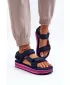 Ženske sandale LEE COOPER LCW-24-05-2753L MORNARICA/FUKSIJA