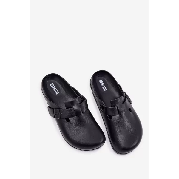  Moški natikači BIG STAR RR174A022 BLACK Big Star Shoes 
