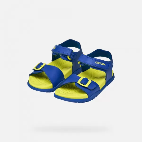  Sandale za fante GEOX GHITA J35HMA000BCCK42H MODRA 