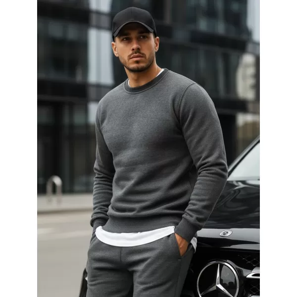  Moški pulover DSTREET BX2405 TEMNO SIVA 