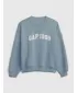 Otroški pulover GAP LOGO SWEATSHIRT 826982-00 NOVO ANGLEŠKO NEBO