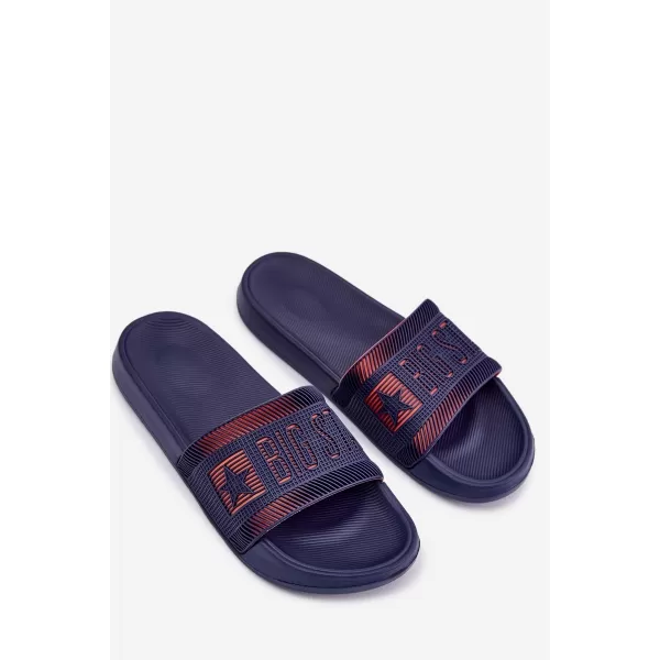  Moški natikači BIG STAR RR174A052 BLUE Big Star Shoes 