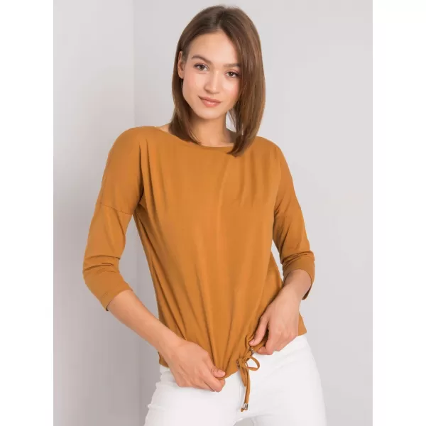  Ženska bluza BASIC FEEL GOOD RV-BZ-4691.37P SVETLO RJAVA 