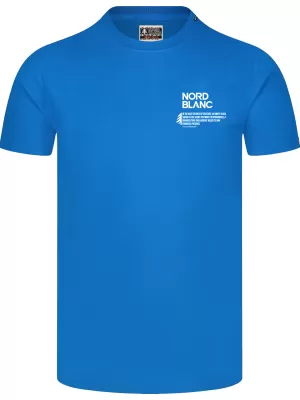 Moška majica s kratkimi rokavi NORDBLANC NOTHINGNESS NBSMT8150 MODRA