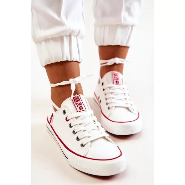  Ženske superge BIG STAR JJ274123 WHITE Big Star Shoes 